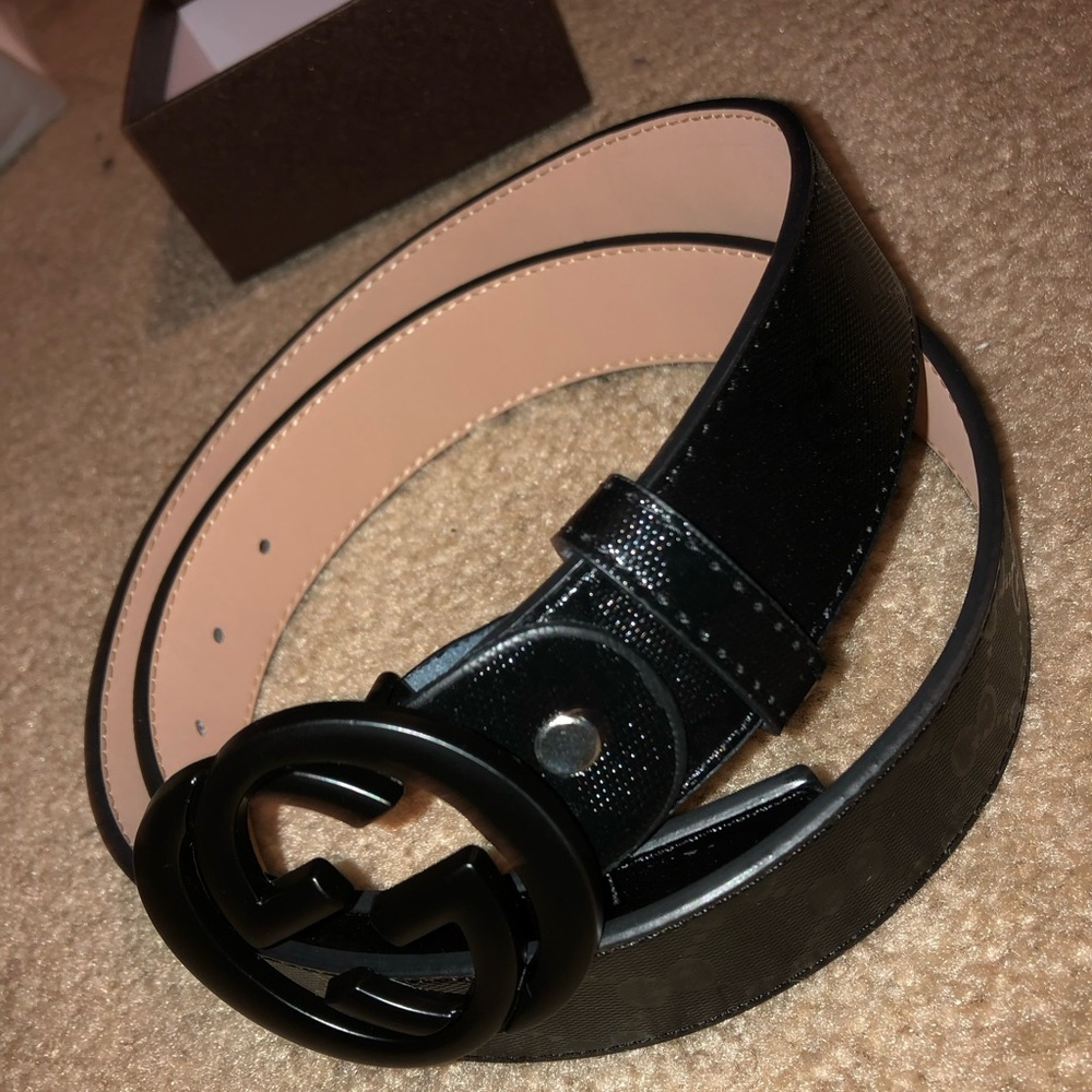 GUCCI BELT BLACK